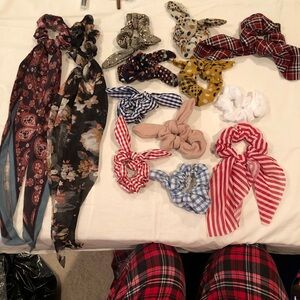 13 new and unused hair ties from Torrid, Lane Bryant and Cato.